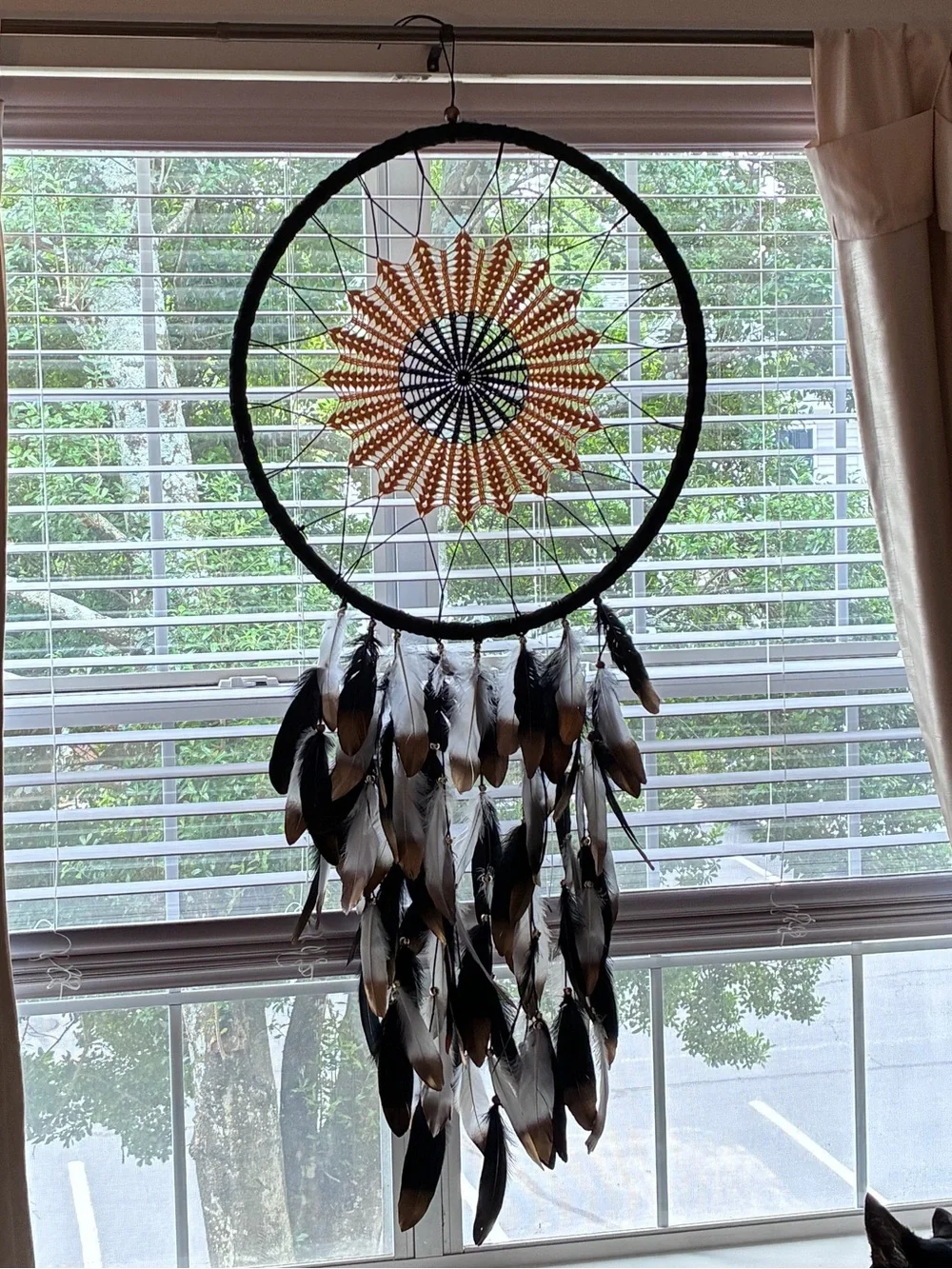 Custom Giant dream catcher.